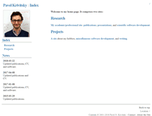 Tablet Screenshot of krivitsky.net